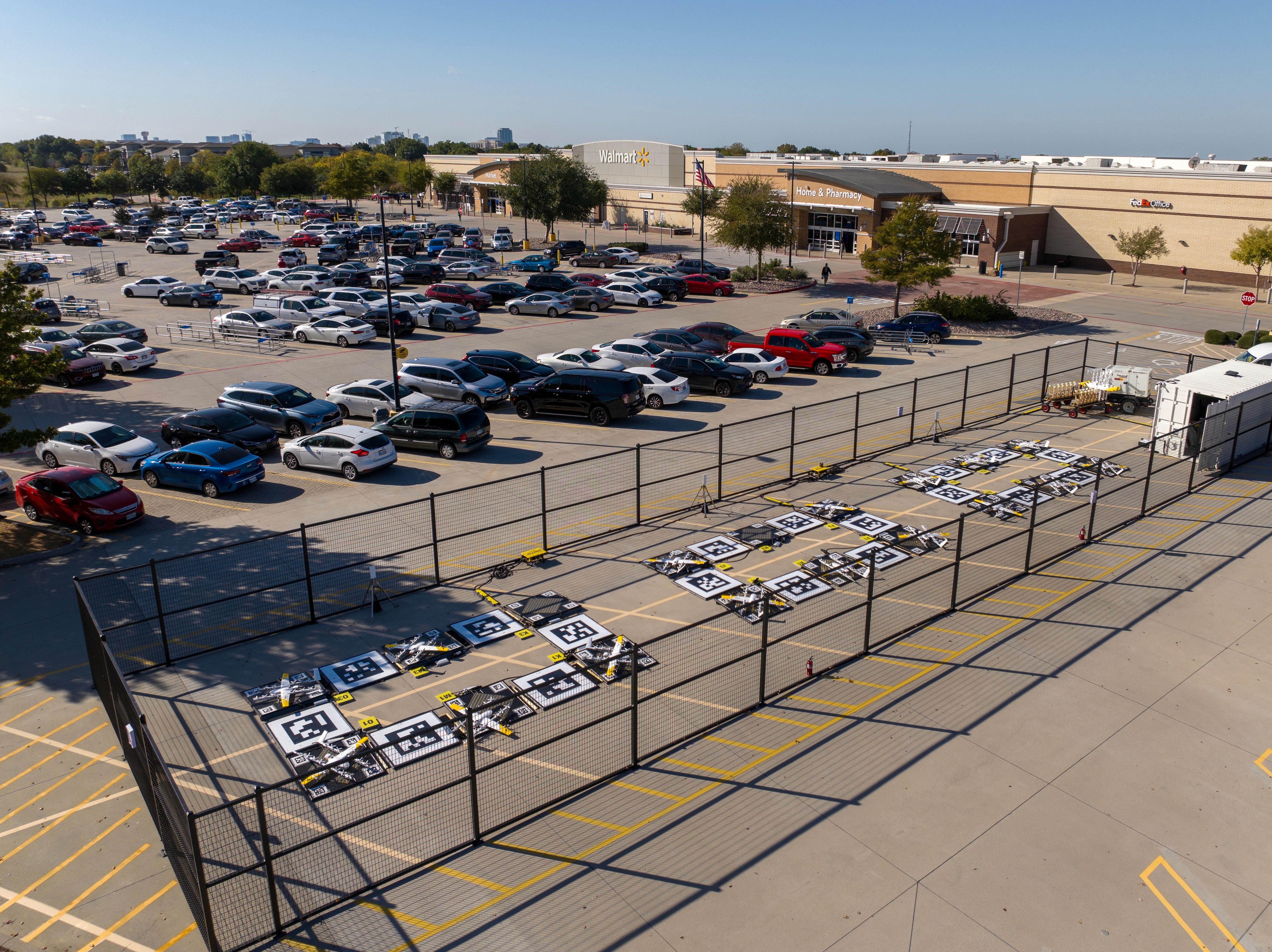 Wing and Walmart: delivery as a network